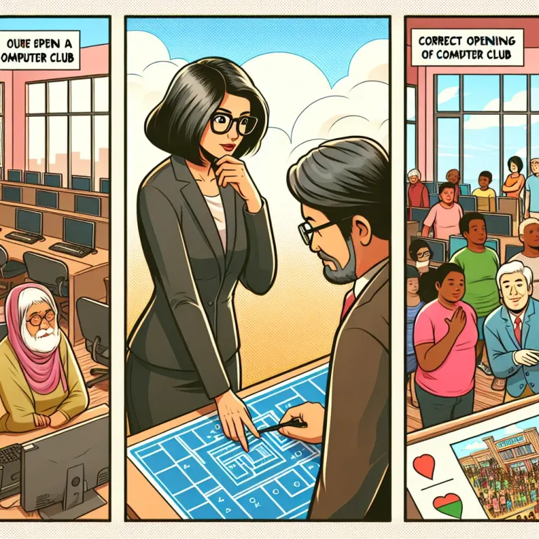 как правильно открыть компьютерный клуб