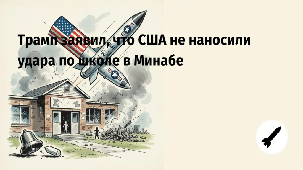 Трамп отрицает удар США. Школа в Минабе - чья ракета?